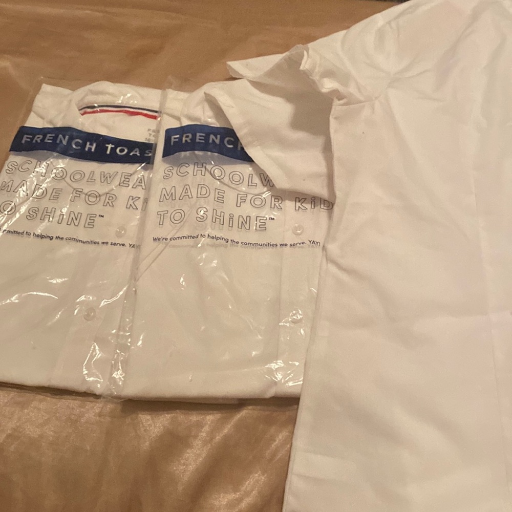 Girls Button Down